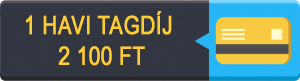 1 havi tagdíj befizetése 2025