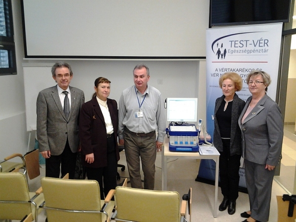 PTE Klinikai Központ - ROTEM készülék kihelyezése